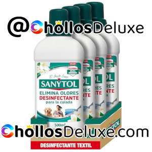 4x Sanytol Desinfectante Textil 500ml