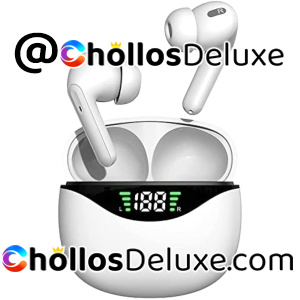 Auriculares Bluetooth 5.2 IPX7 con Estuche de Carga
