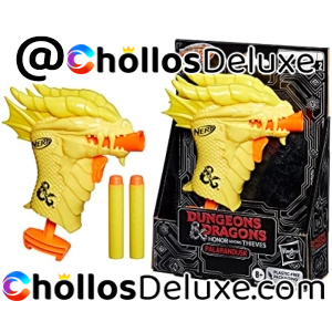 Nerf MicroShots Dungeons & Dragons Lanzador Palarandusk