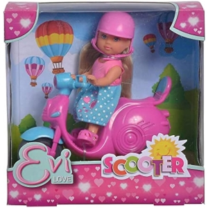 Muñeca Evi Love en Scooter Simba