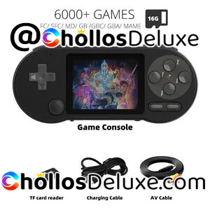 Data Frog Consola Portátil Retro 3" 6000 Juegos