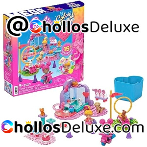 Mega Construx Barbie Color Reveal Entrena y Limpia Mascotas