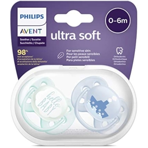 Pack de 2 Chupetes Philips Avent 0-6 Meses