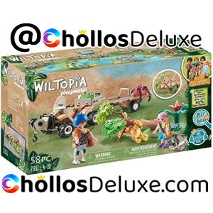 Playmobil Wiltopia Quad Rescate de Animales