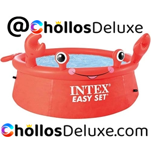 Intex Easy Set Piscina Hinchable Cangrejo 880L
