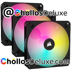 Corsair iCUE AR120 RGB Digital Compatible con ARGB de 120mm 3 Ventiladores