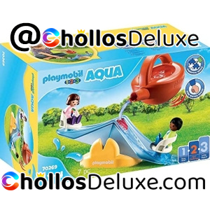 Playmobil 1,2,3 Aqua Balancín Acuático con Regadera