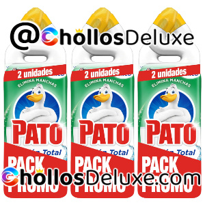 6x Pato WC Power Frescor Total Limpiador Inodoro 1.5L