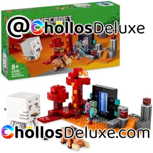 Lego Minecraft La Emboscada en el Portal del Nether