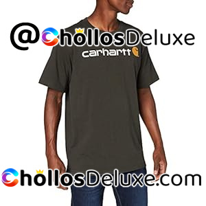 Carhartt Core Logo Workwear Short-Sleeve T-Shirt Camiseta para Hombre