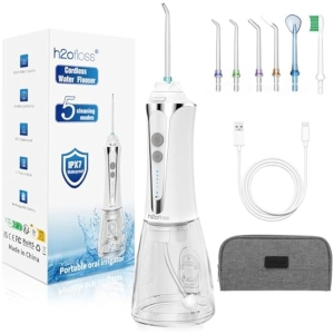 Irrigador Bucal 5 Modos 300ml +4 Boquillas