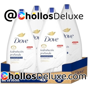 4x Dove Gel de Ducha Hidratación Profunda 750ml