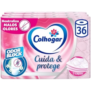 36 Rollos Colhogar Cuida & Protege Papel Higiénico