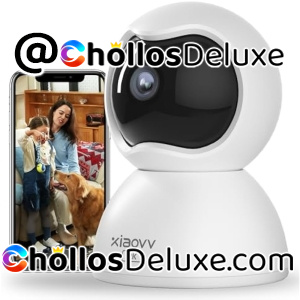 Camara de Vigilancia WiFi Interior Giro 360º