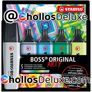 Set de 5 Subrayadores Stabilo Boss Original Arty
