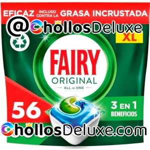 112 Cápsulas Lavavajillas Fairy Original Todo En Uno