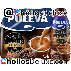 6x Puleva Café con Leche Cortado 1L
