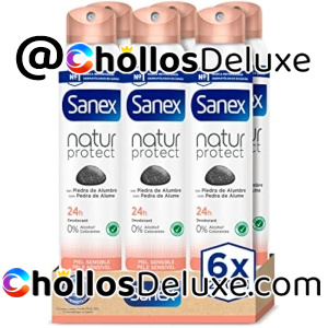 6x Sanex Natur Protect Desodorantes Spray 200ml
