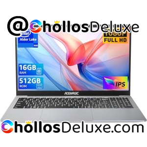 Acemagic Portátil 15,6" 16GB DDR4 512GB SSD Intel N95