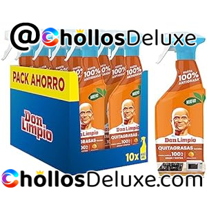 10x Don Limpio Limpiador desengrasante para cocina