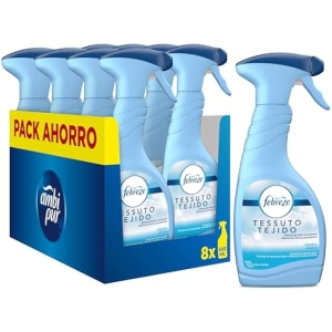 8x Ambipur Eliminador de Olores en Spray 500ml