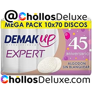 700  Discos Desmaquillantes Algodón Demak'Up Expert