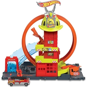 Hot Wheels City Super Estación de Bomberos
