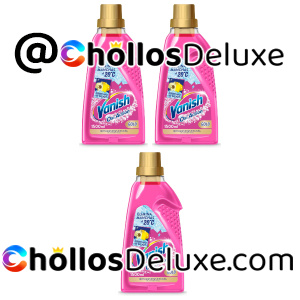 3x Vanish Oxi Advance Quitamanchas Lavadora 1500ml