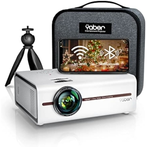 Proyector WiFi Yaber V5 7000 Lúmenes +Trípode +Mochila