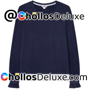 Springfield Camiseta con Volantes Mujer