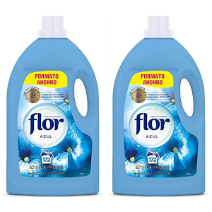 2x Flor Azul Suavizante 172 Dosis