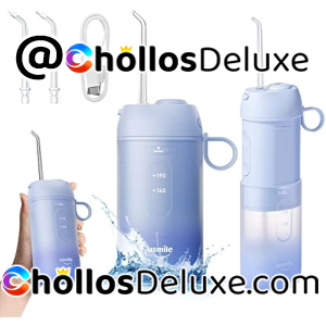 Irrigador Dental Inalámbrico Recargable IPX7 +3 Boquillas