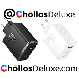 Baseus GaN5 Pro Cargador 65W con 3 Puertos