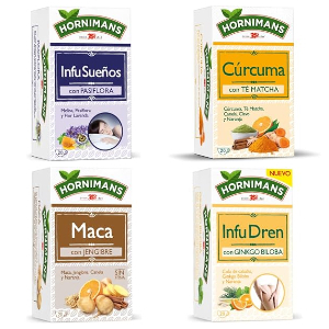 2x Hornimans Infusiones/Té 100% Natural 20 Bolsitas