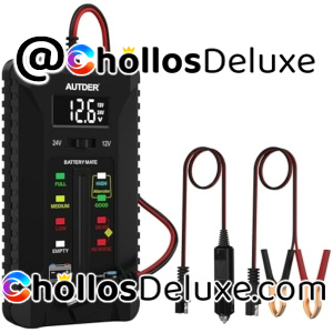 Probador de Batería 12V/24V Pantalla LCD