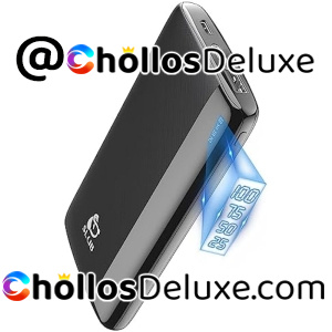 Powerbank 12000mAh 2 Puertos (USB A+ Tipo C)