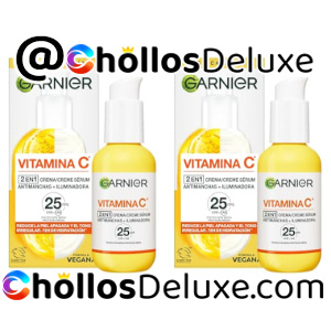 2x Garnier SkinActive Vitamina C Crema Sérum 50ml
