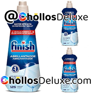 3x Finish Abrillantador 500ml Lavavajillas