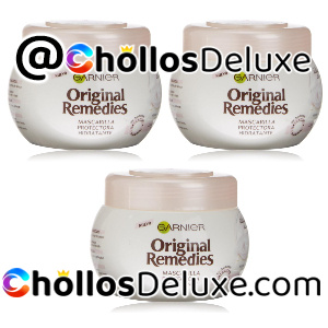 3x Garnier Original Remedies Mascarilla Protectora 300ml