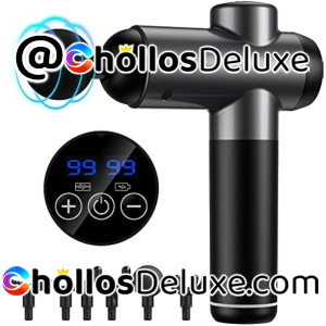 Pistola de Masaje Muscular +6 Cabezales