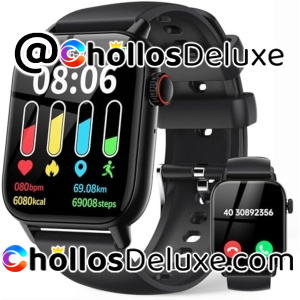Smartwatch 1.85" IP68 100 Modos Deportivos