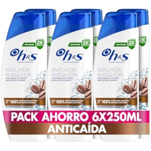 6x H&S Champús Anticaspa 250ml