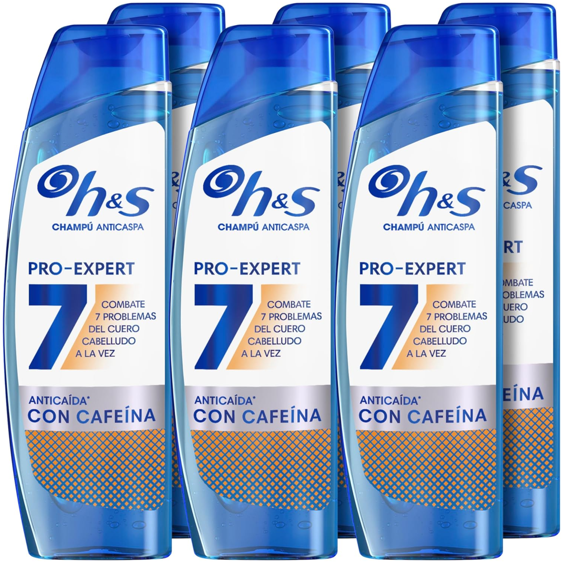6x Head & Shoulders Pro-Expert 7 Champú 0,3L