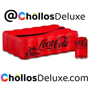 Pack de 24 Coca-Cola Zero 33cl