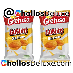 2x Grefusa Gublins Xl con Queso 124g