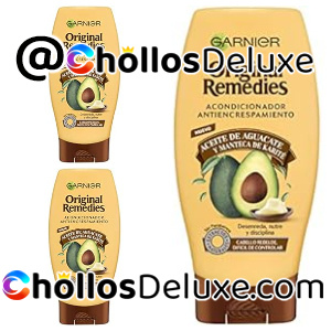3x Garnier Original Remedies Acondicionador para pelo rebelde y encrespado 250 ml