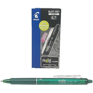 Caja de 12 Pilot Bolígrafos Borrables Verdes