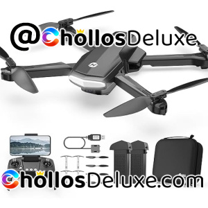 Drone WiFi 1080P HD Quadcopter +2 Baterías +Extras