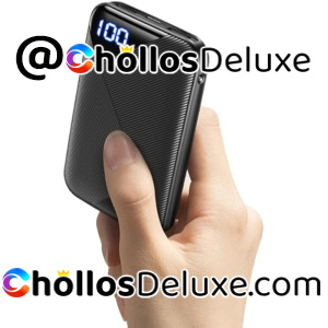 Powerbank 10000mAh 3 Puertos con Linterna