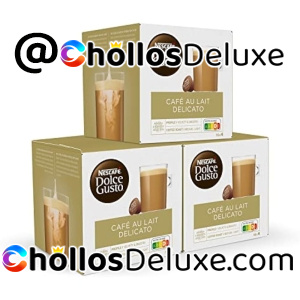 48 Cápsulas Dolce Gusto Nescafé Café con Leche Delicato